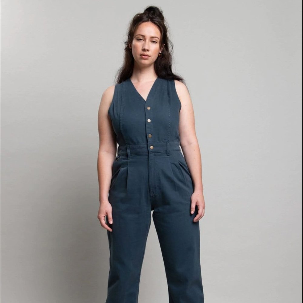 SÜK Workwear Open Front Overalls